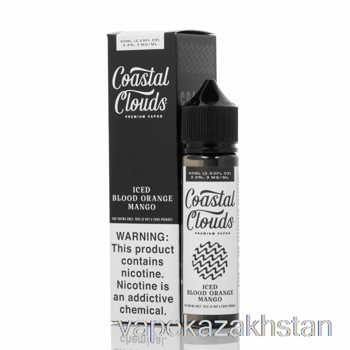 Vape Smoke ICED Blood Orange Mango - Coastal Clouds Co. - 60mL 0mg